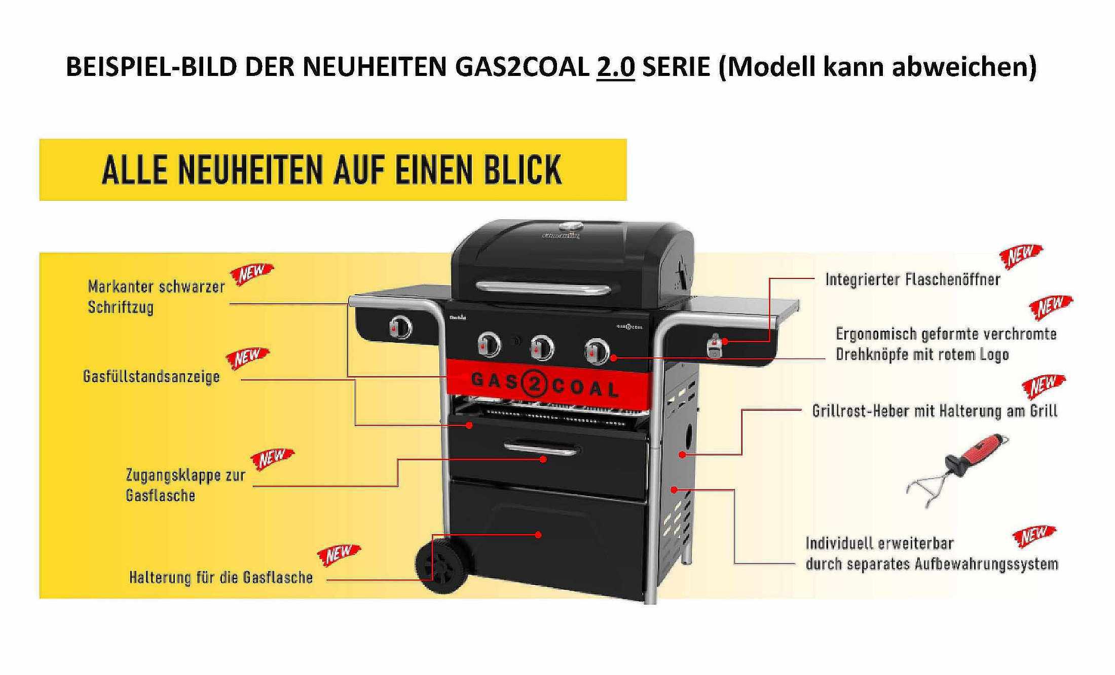 Char-Broil Gas2Coal 2.0 330