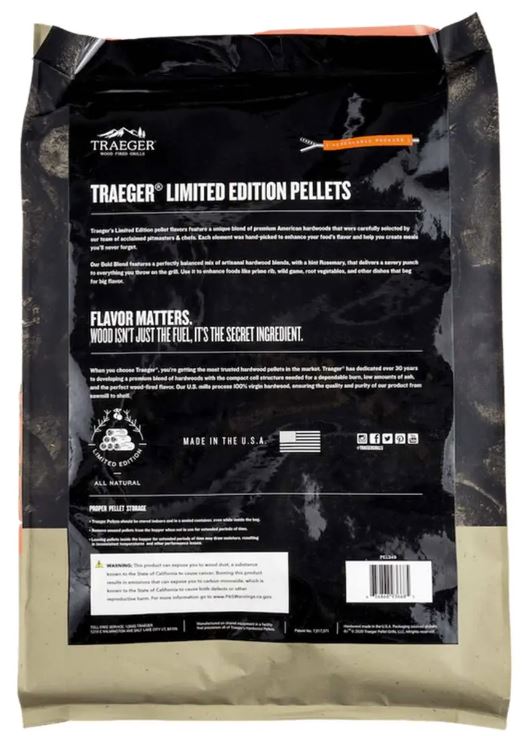 Traeger Hartholz Pellets Bold Blend