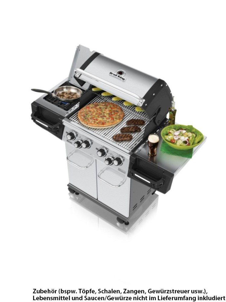 Broil King REGAL S490 PRO IR inkl. Infrarot Seitenbrenner und Drehspieß Neues Modell