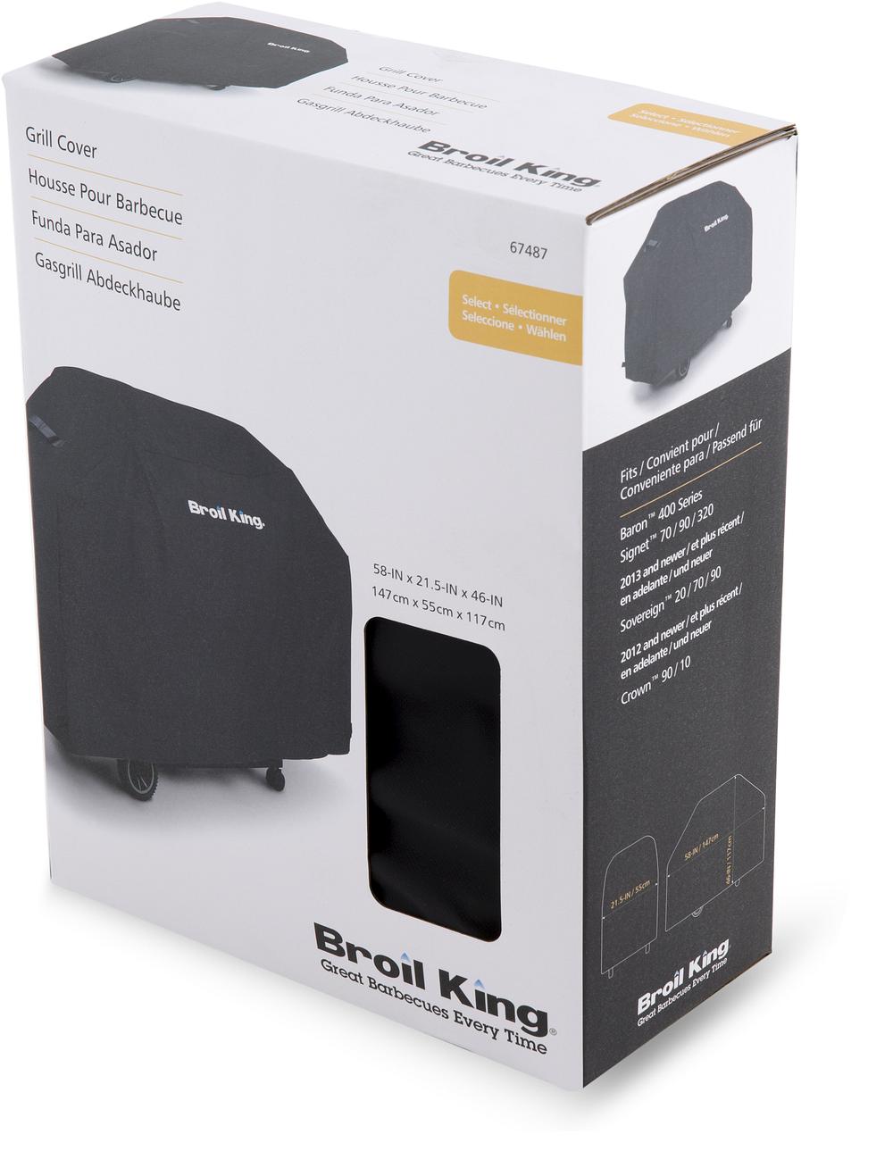 Broil King Schutzhülle Baron™ 490 BLACK, S490, Crown 420/440/490, SOVEREIGN™ 390, SIGNET™ Serie