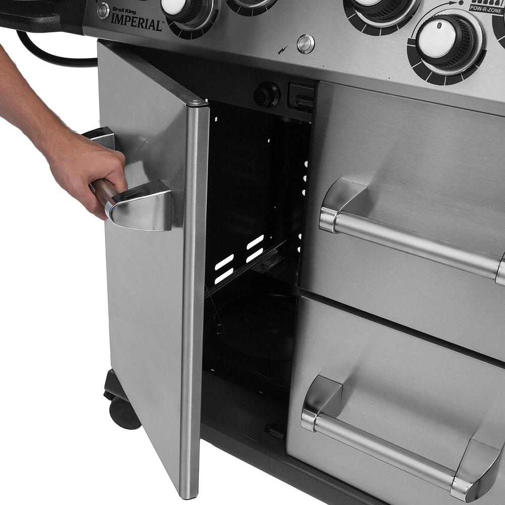 Broil King IMPERIAL™ S690 XL PRO IR inkl. Infrarot Seitenbrenner und Drehspieß