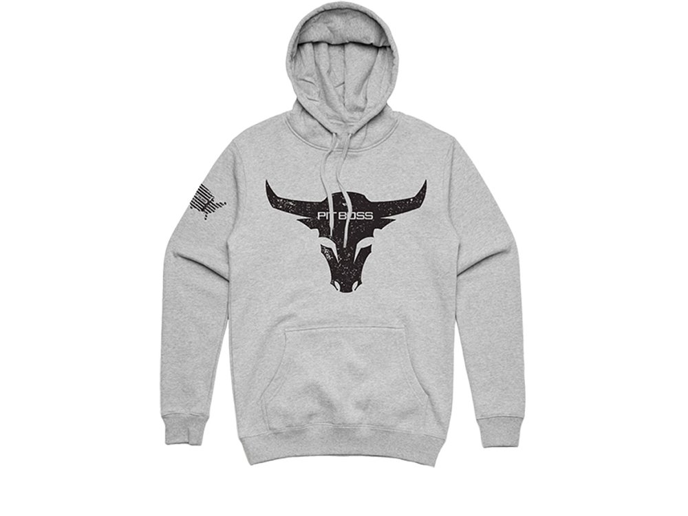 Pit Boss Bull Pullover grau (M)