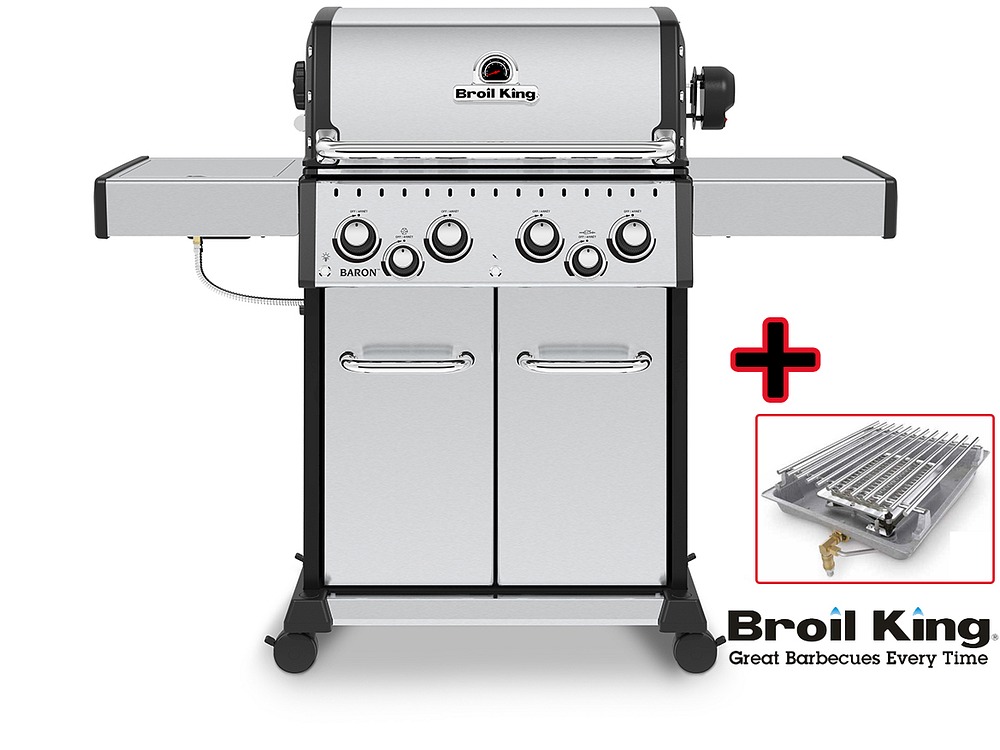 Broil King BARON S490 IR inkl. Drehspieß Neues Modell