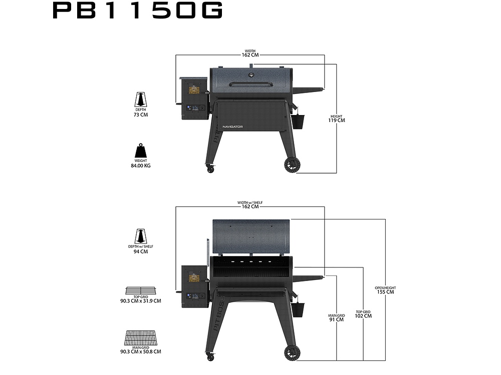 Pit Boss 1150 Navigator