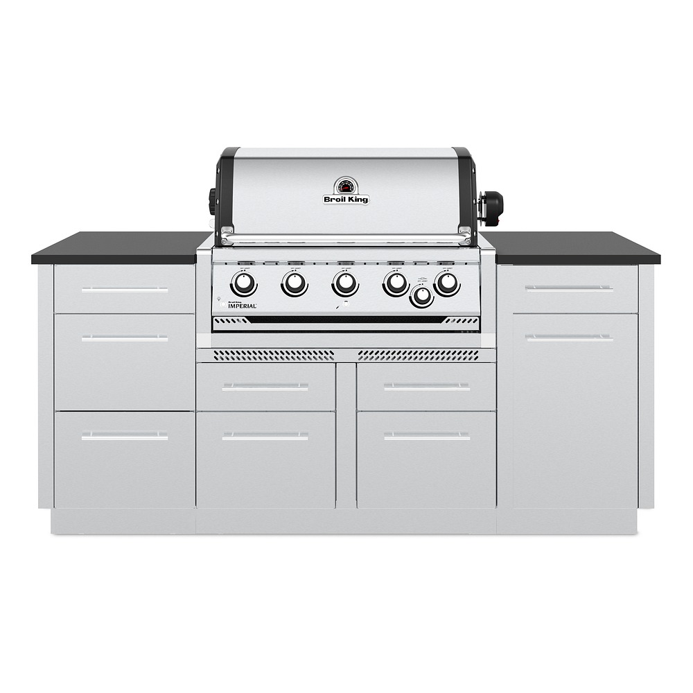 Broil King IMPERIAL S570 PRO Built In inkl. Drehspieß und Beleuchtung