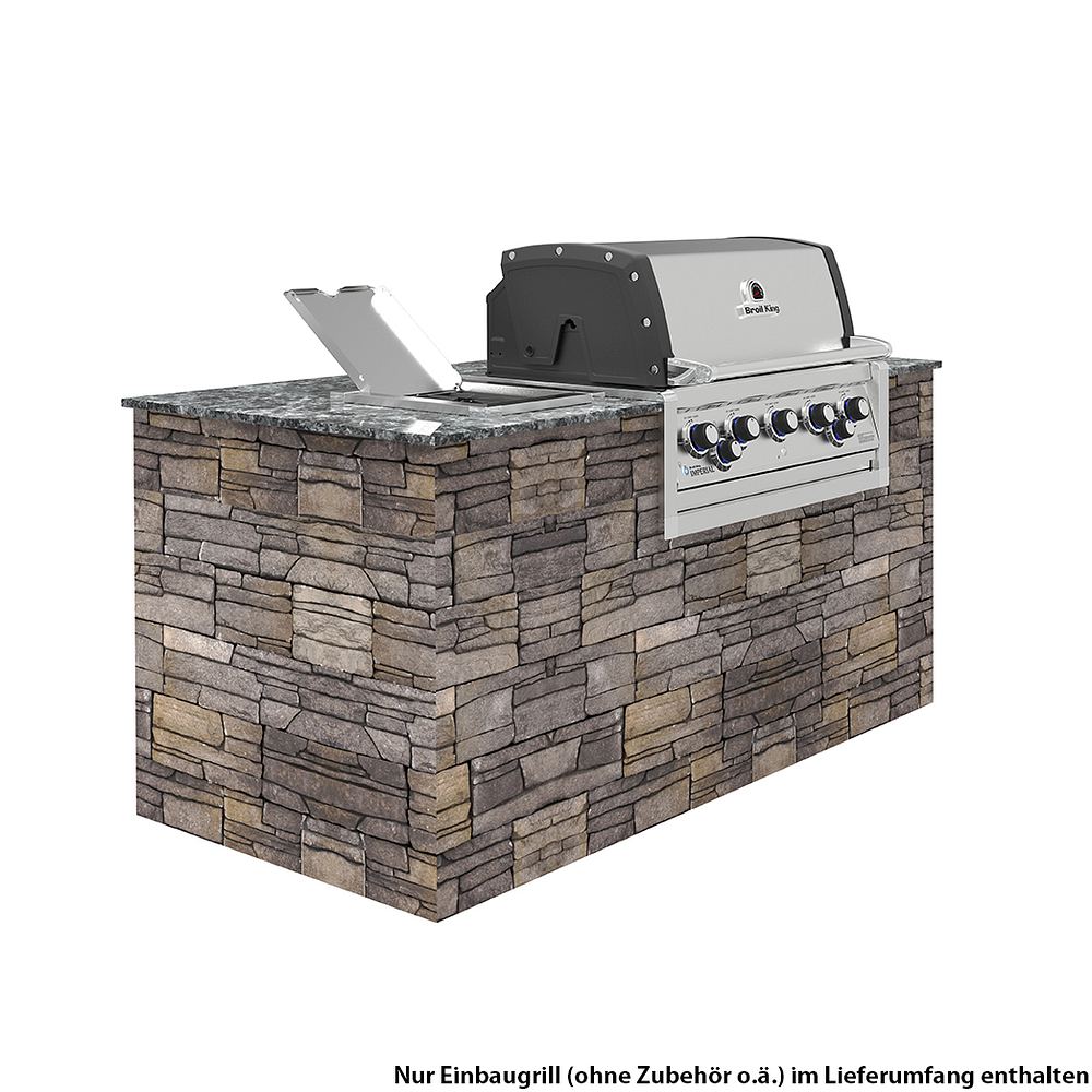 Broil King IMPERIAL S570 PRO Built In inkl. Drehspieß und Beleuchtung