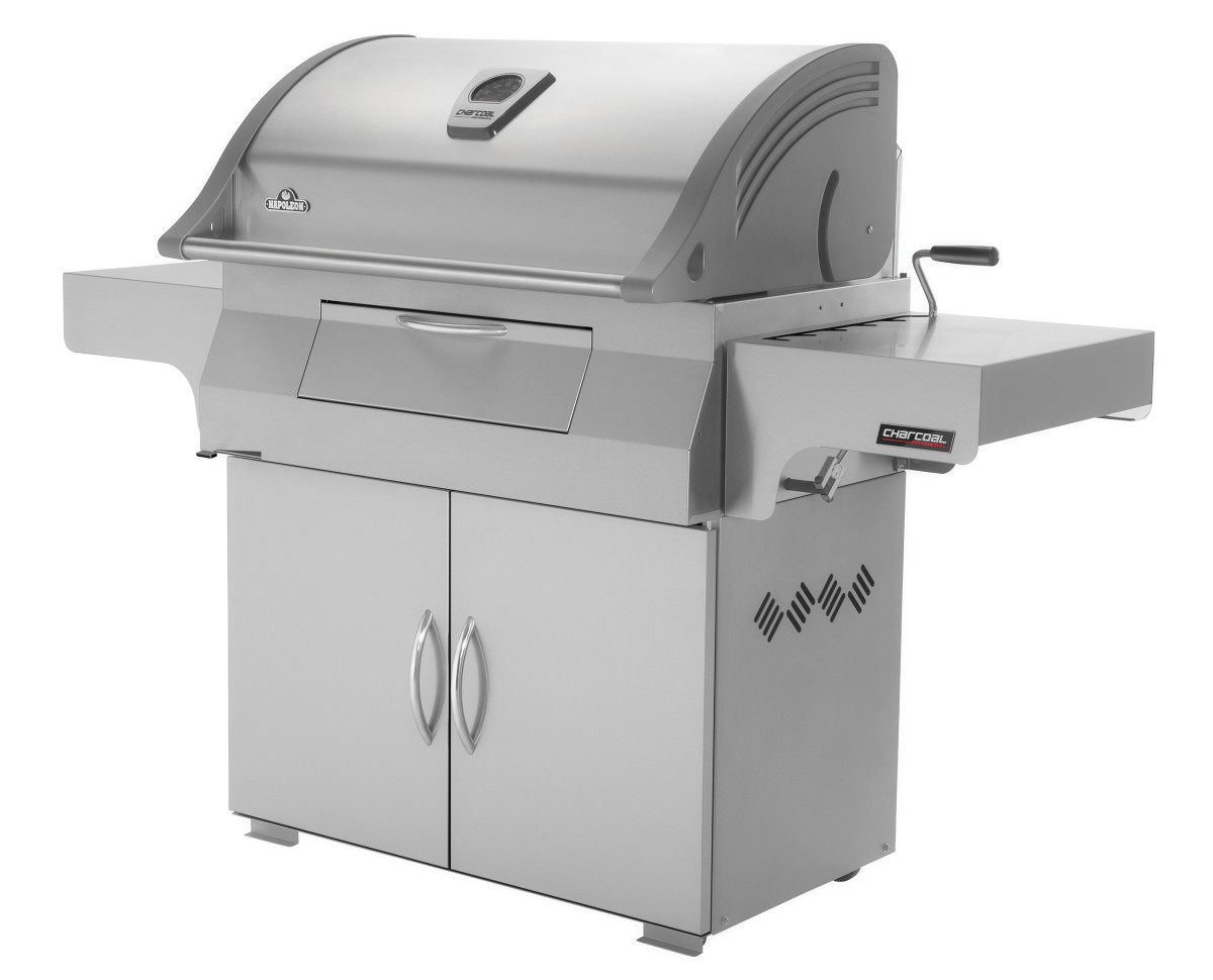 Napoleon Holzkohlegrill, Edelstahl PRO605CSS