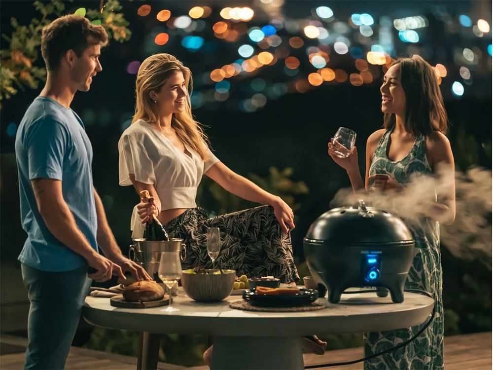 Cadac E-Braai Freestanding schwarz