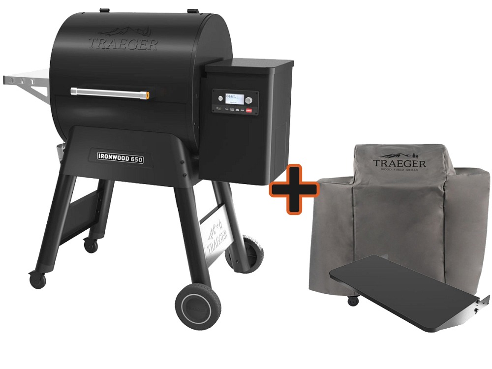 Traeger Pelletgrill Ironwood D2 650 Schwarz