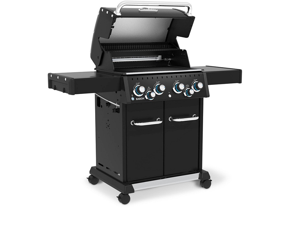 Broil King BARON 490 IR SHADOW inkl. Drehspieß