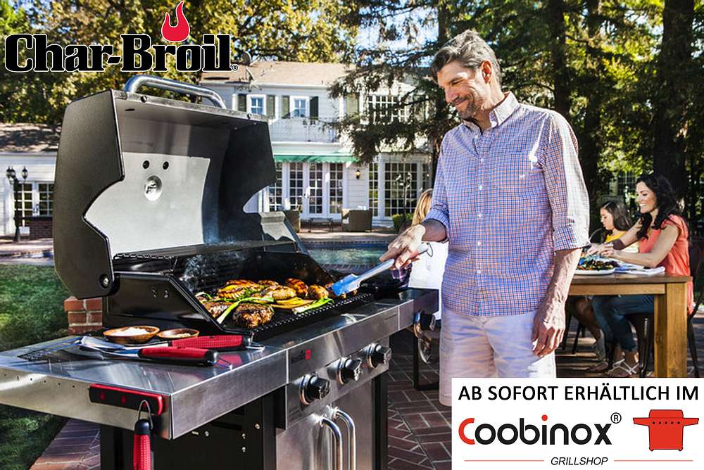 Char-Broil NEU im Coobinox Grillshop