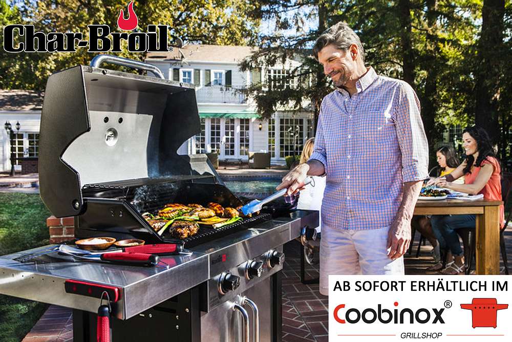 Char-Broil NEU im Coobinox Grillshop