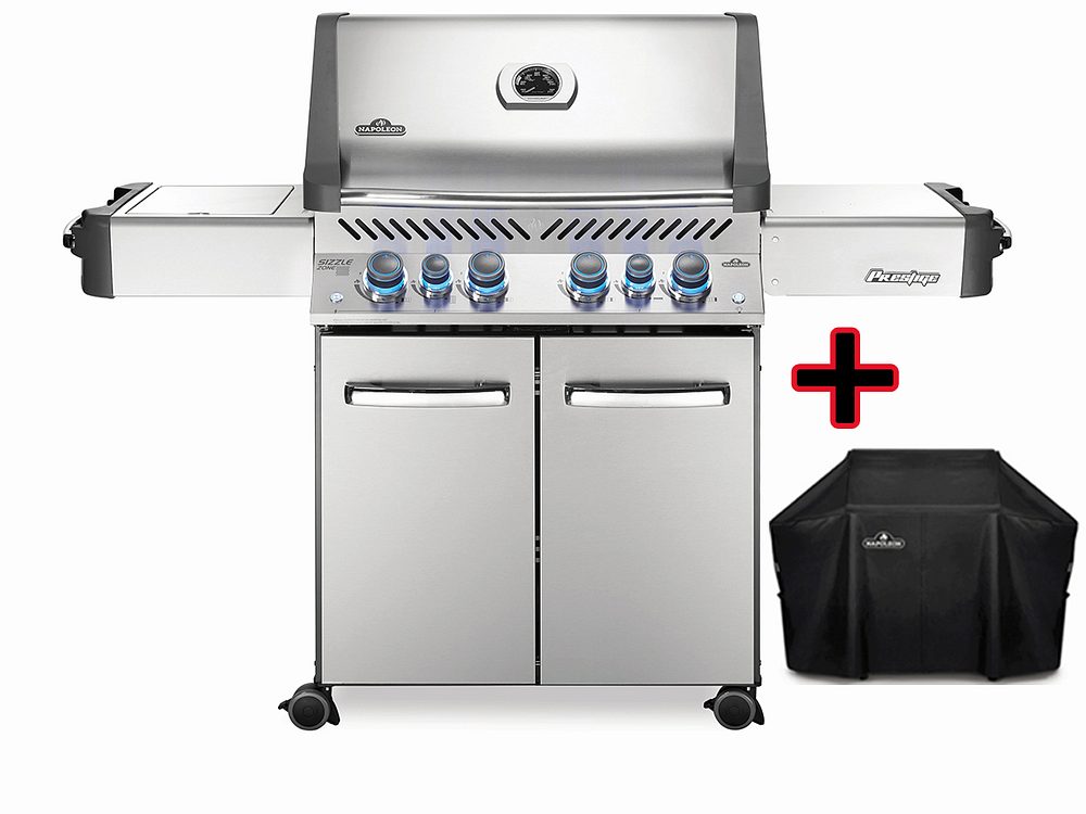Napoleon Prestige 500, Edelstahl P500RSIBPSS-3