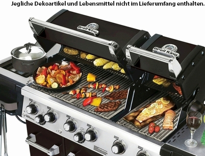 Broil King IMPERIAL™ 690 XL PRO Black IR inkl. Infrarot Seitenbrenner und Drehspieß