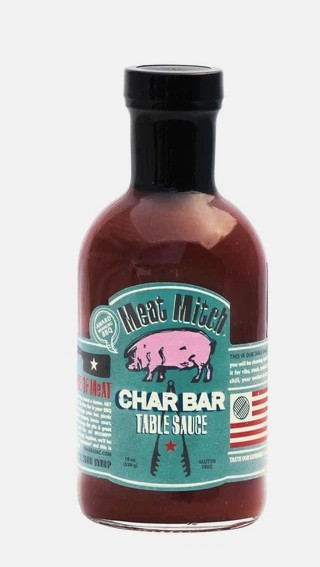 Meat Mitch Char Bar Table BBQ Sauce, Inhalt 480ml