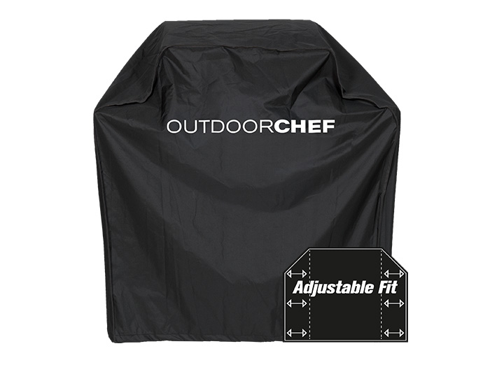 OUTDOORCHEF Abdeckhaube Dualchef Klein - grössenverstellbar