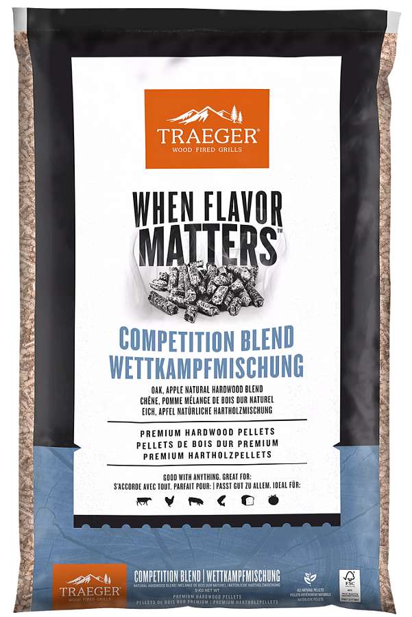 Traeger Hartholz Pellets Competition Blend 9 kg