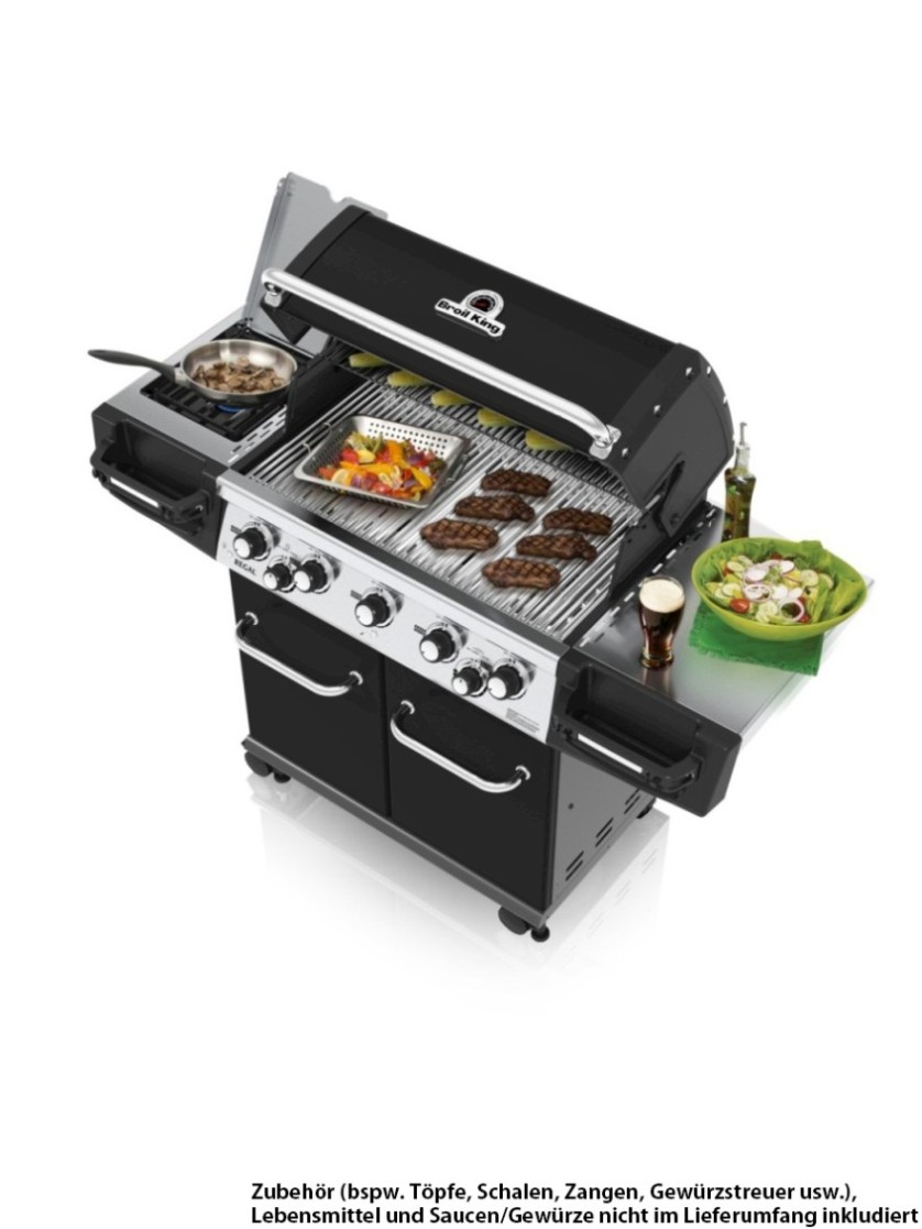 Broil King REGAL™ 590 BLACK inkl. Drehspieß Neues Modell