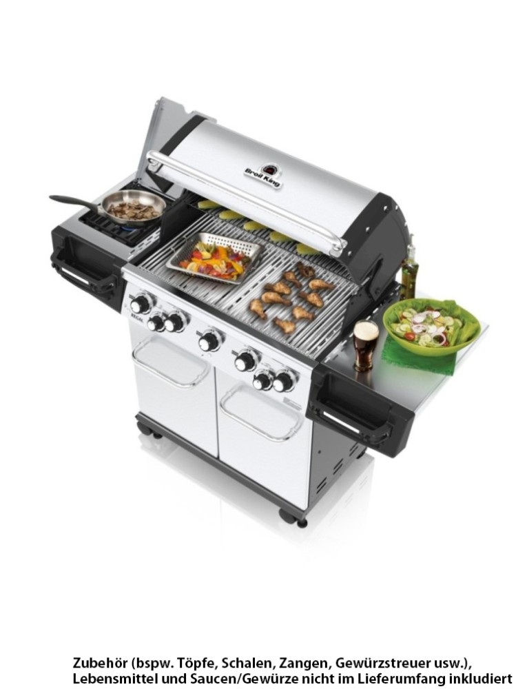 Broil King REGAL S590 PRO IR inkl. Infrarot Seitenbrenner und Drehspieß Neues Modell