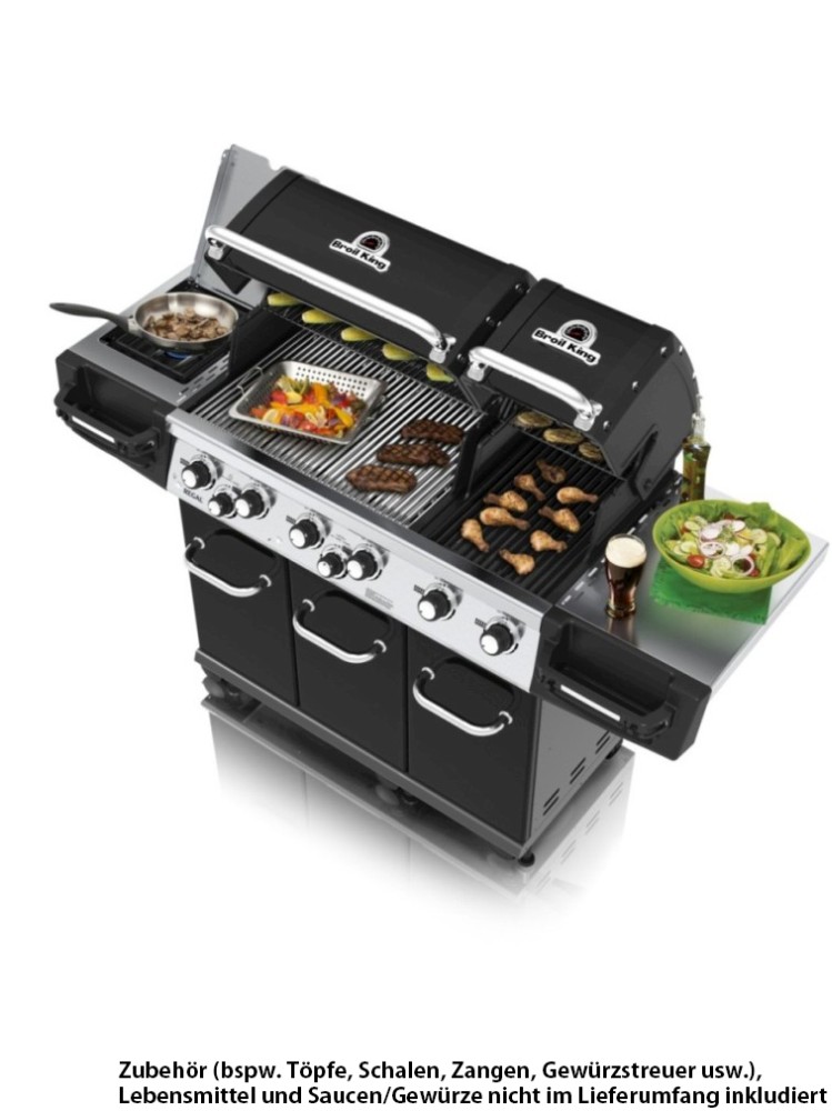 Broil King REGAL™ 690 XL BLACK inkl. Drehspieß Neues Modell