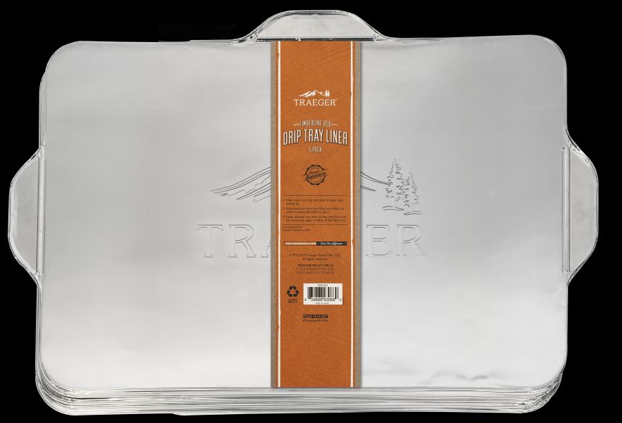 Traeger Ablaufblech-Schutzfolie passend für Timberline 850, 5er Pack