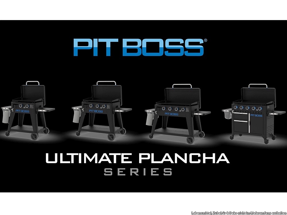 Pit Boss Ultimate 3 Brenner Plancha Gasgrill Ausstellungsstück