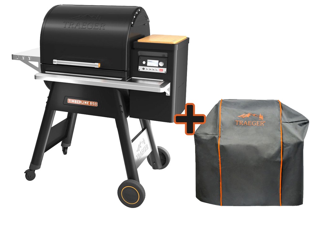 Traeger Pelletgrill Timberline D2 850 Schwarz