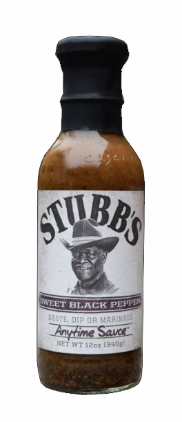 STUBB's ANYTIME SAUCE Sweet Black Pepper