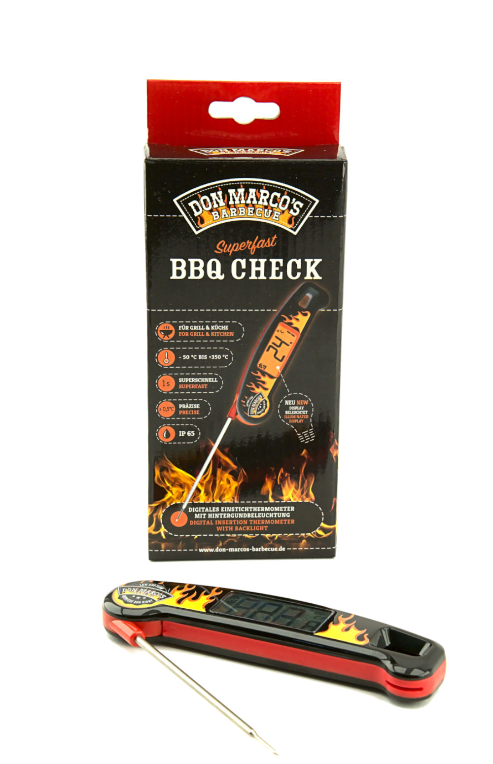 Don Marco's BBQ Check Thermometer