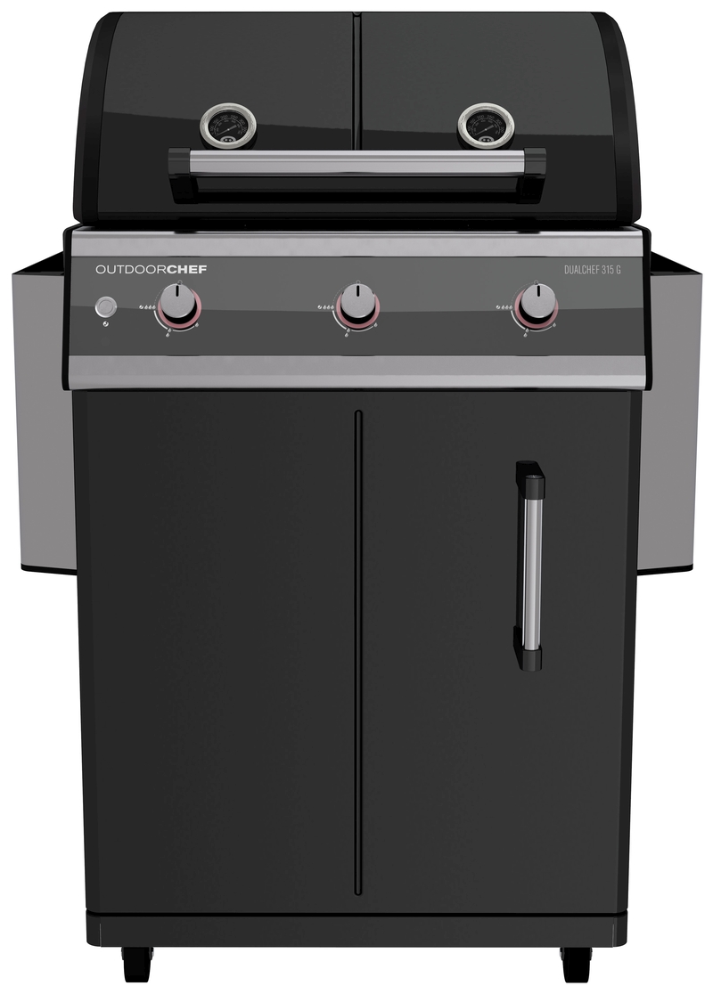 OUTDOORCHEF DUALCHEF 315 G SCHWARZ