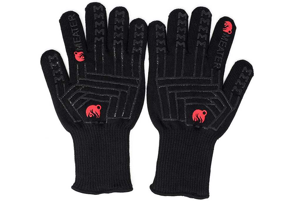 MEATER Grillhandschuhe schwarz (2 Stück)  Handschuh