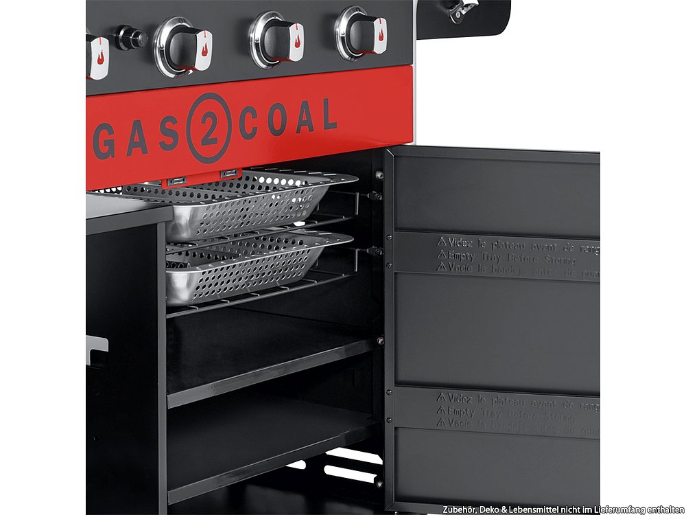 Char-Broil MADE2MATCH Innenregal Gas2Coal 2.0 440