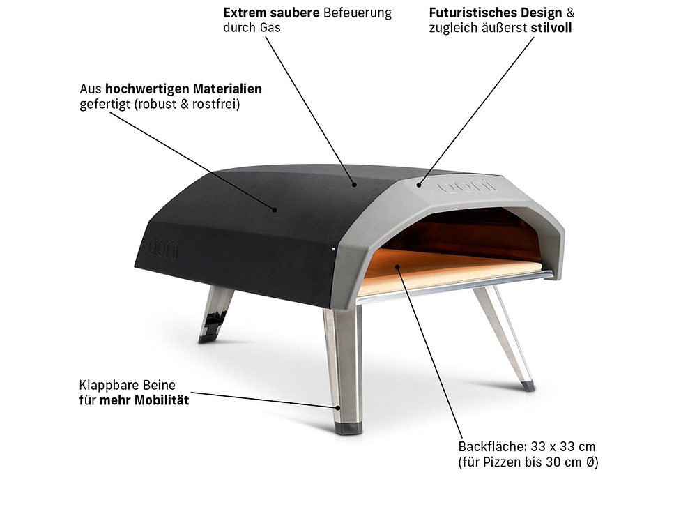 Ooni Koda 12 Gas Pizzaofen