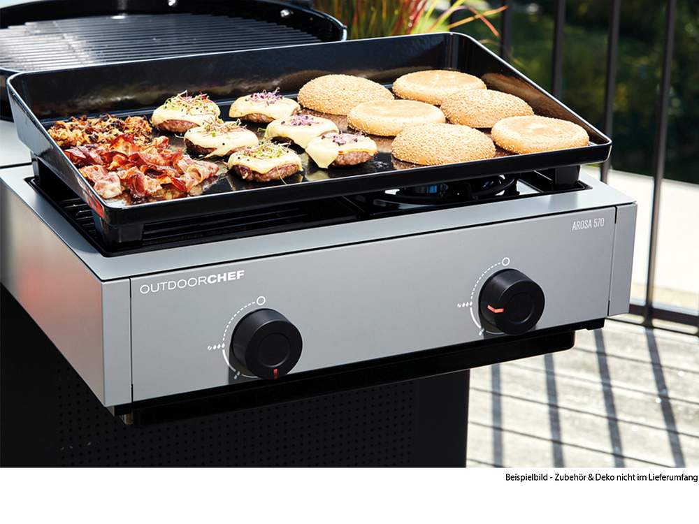 OUTDOORCHEF AROSA 570 G EVO GREY STEEL