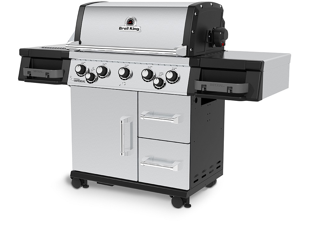 Broil King IMPERIAL™ S590 PRO IR inkl. Infrarot Seitenbrenner und Drehspieß