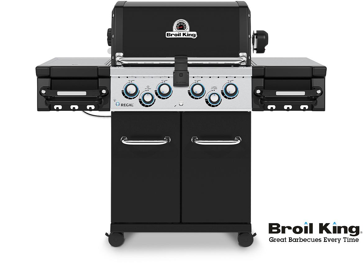 Broil King REGAL™ 490 BLACK inkl. Drehspieß Neues Modell