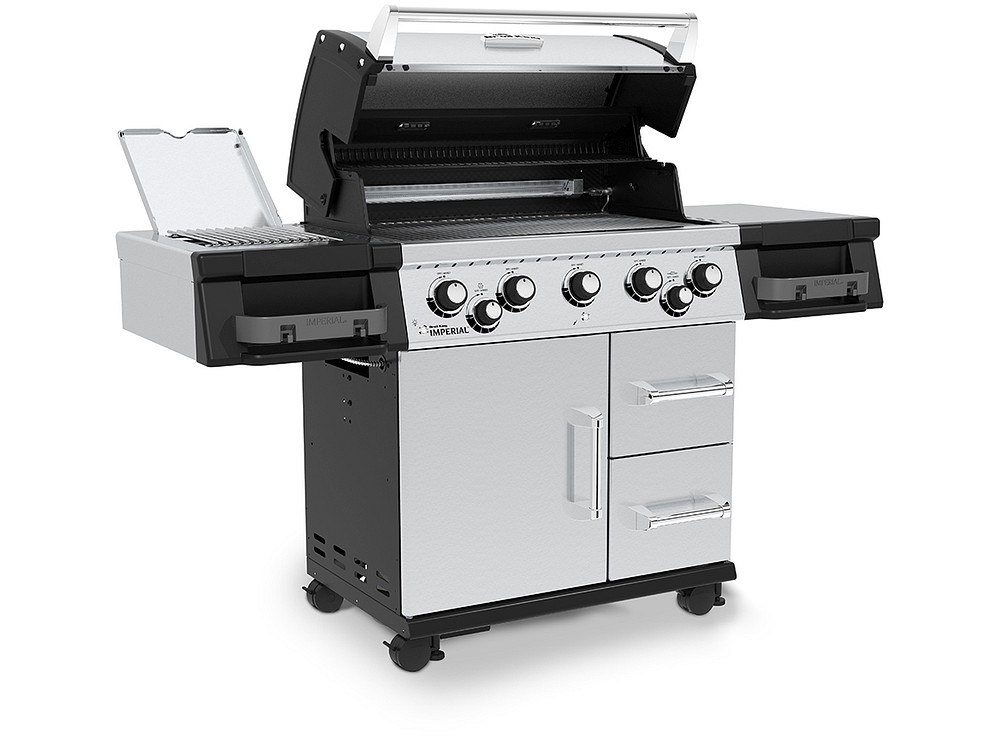 Broil King IMPERIAL™ S590 PRO IR inkl. Infrarot Seitenbrenner und Drehspieß