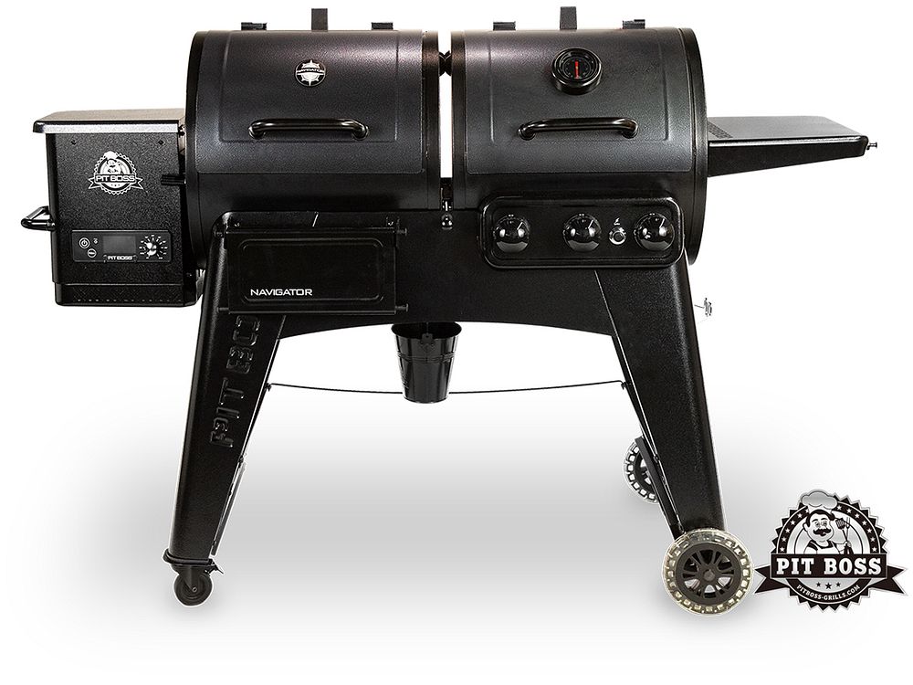 Pit Boss Navigator Combo Pellet & Gas Sonderverkauf