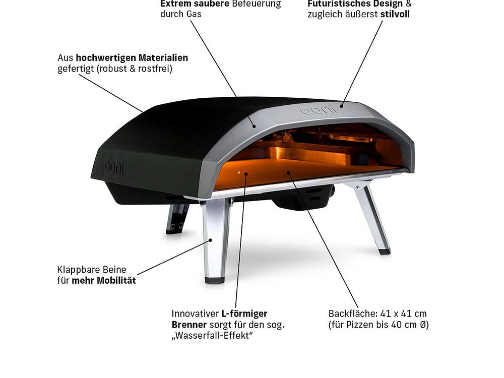 Ooni Koda 16 Gas Pizzaofen