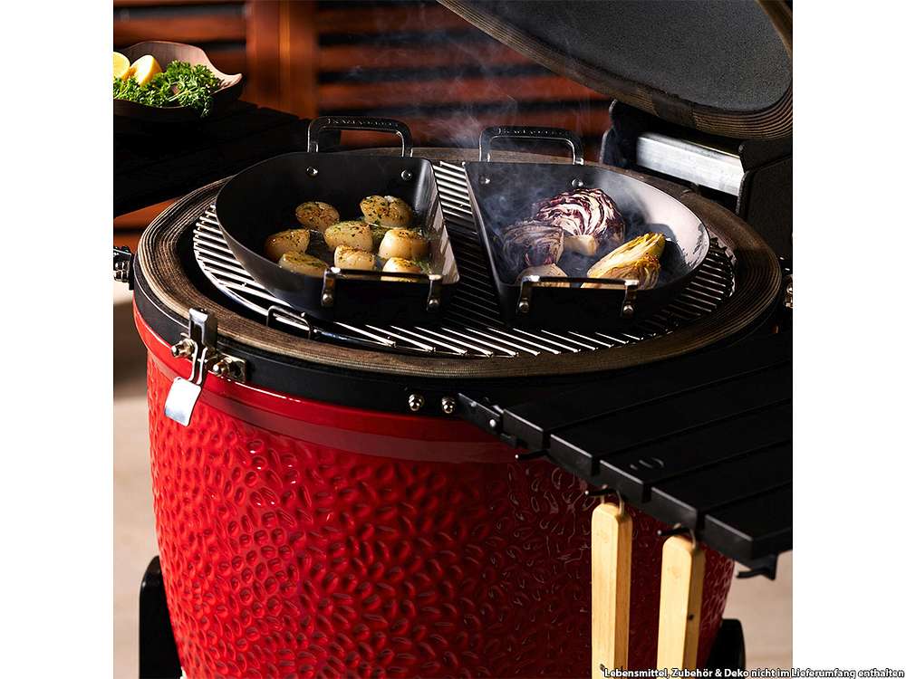 Kamado Joe Karbon Stahl Halbmond Pfannen Set