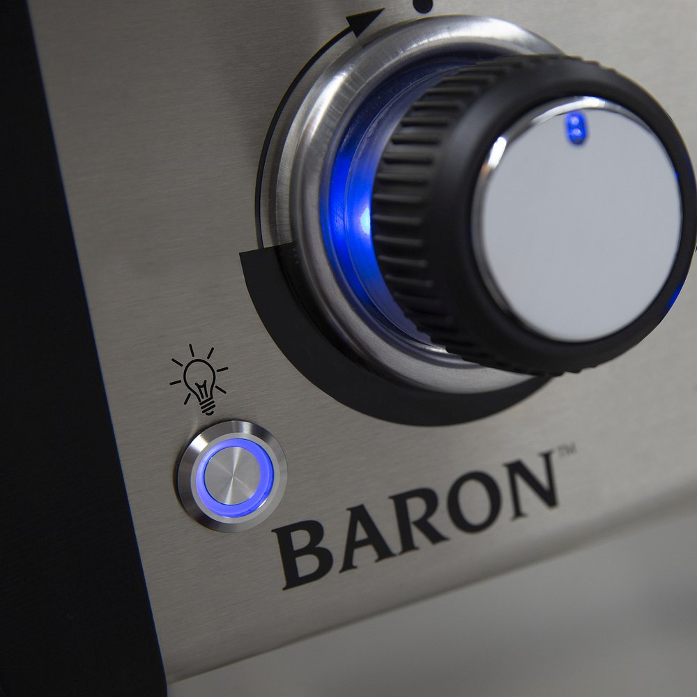 Broil King BARON 490 BLACK inkl. Drehspieß Neues Modell Sonderverkauf