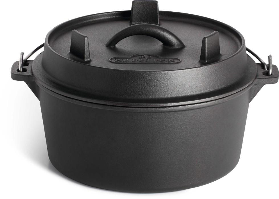 Napoleon Gußeisen Dutch Oven mit Deckel Ø 24cm, 4,5l