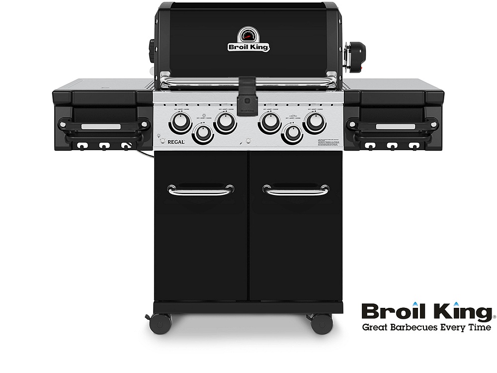 Broil King REGAL™ 490 BLACK inkl. Drehspieß Neues Modell