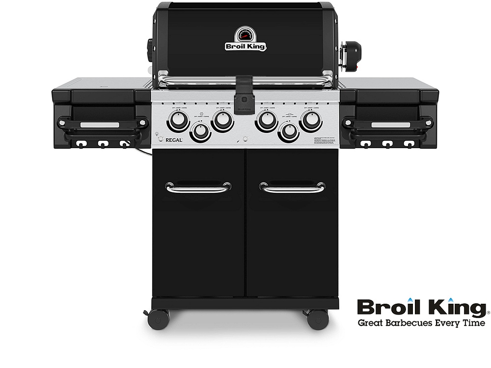 Broil King REGAL 490 BLACK inkl. Drehspieß Sonderverkauf