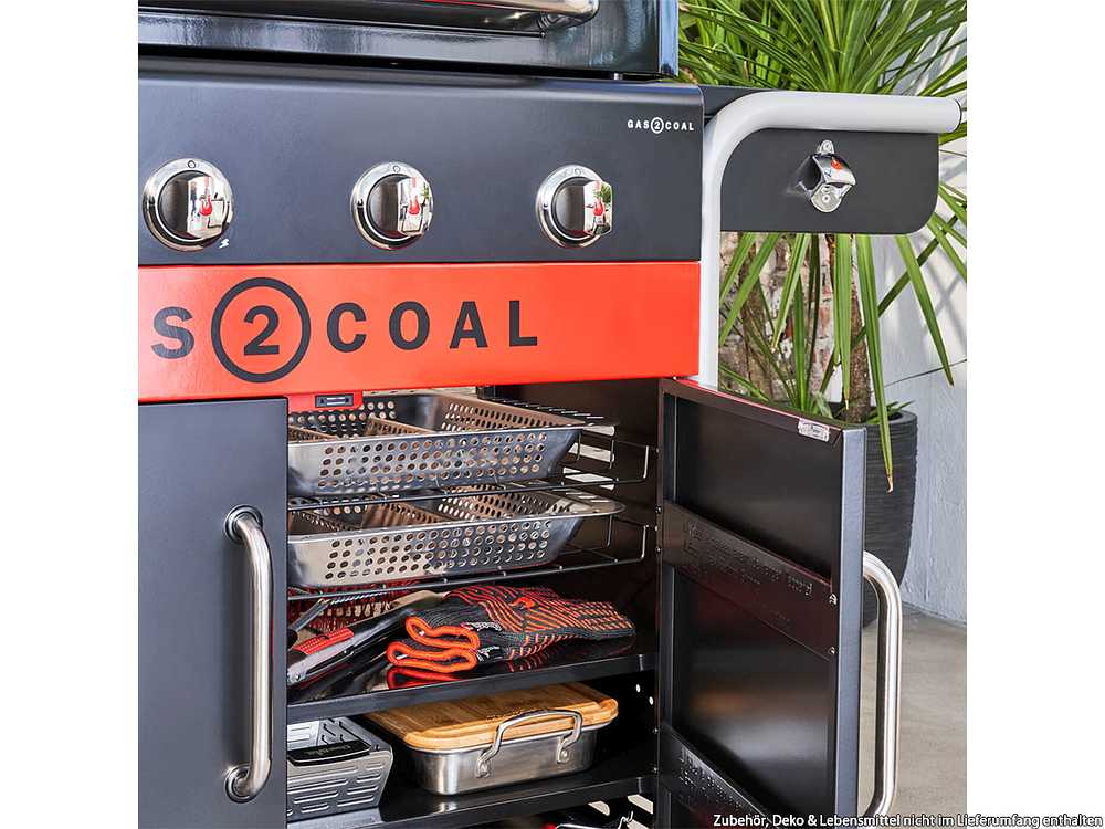 Char-Broil MADE2MATCH Innenregal Gas2Coal 2.0 440