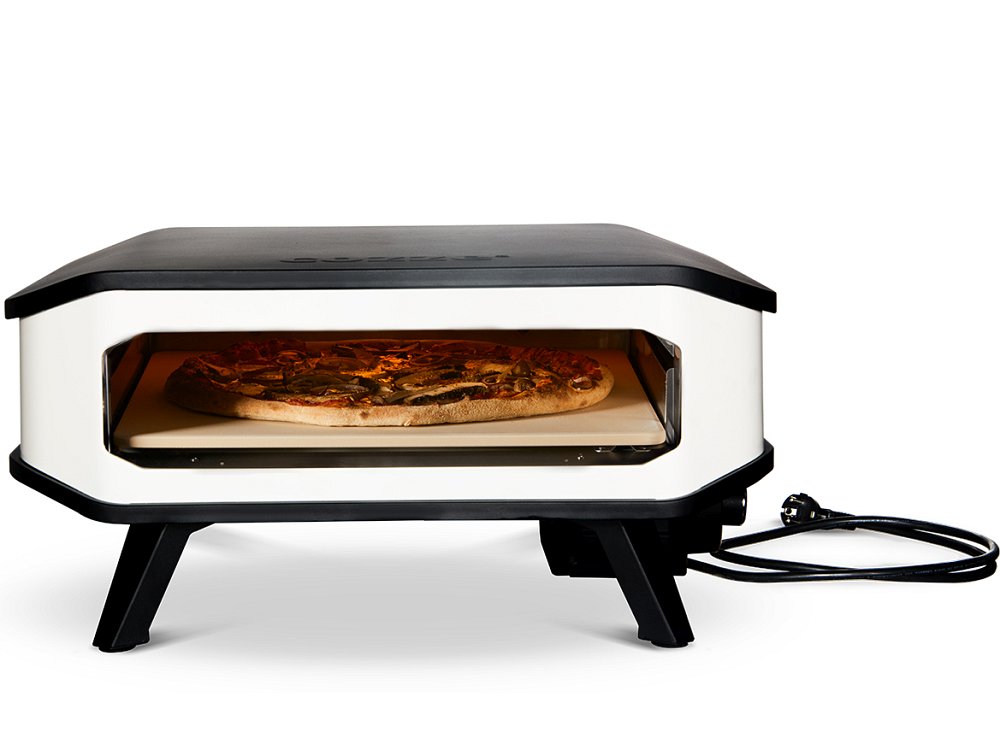 Cozze Pizzaofen elektrisch 17" inkl. Hitzeschild & Pizzastein (42,5 cm)