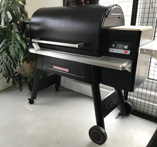 Traeger Pelletgrill Timberline D2 1300 Schwarz Aussteller