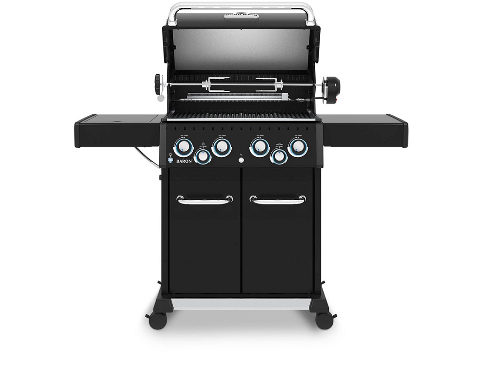 Broil King BARON 490 IR SHADOW inkl. Drehspieß