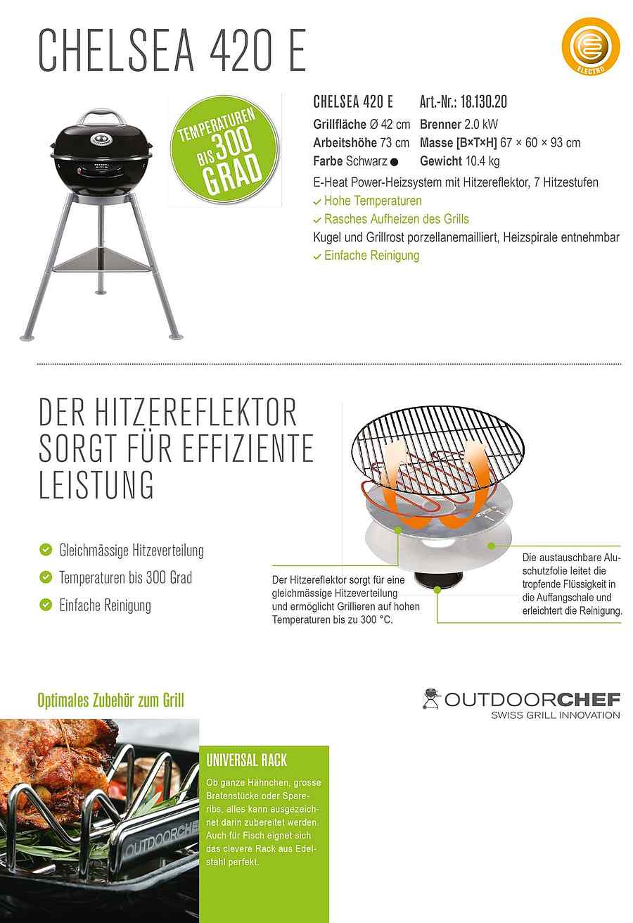 OUTDOORCHEF CHELSEA 420 E