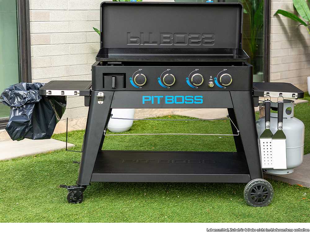 Pit Boss Ultimate 4 Brenner Plancha Gasgrill